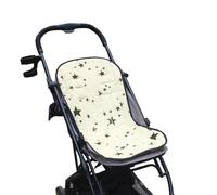 Coussin de Siège Réversible pour Poussette Coussin Réducteur Landau Coton Chaud Matelat Universel Pousette Housse de Siège Rembourrée pour Chaise Haute Couvre Siège Nacelle pour Enfant Fille Garçon