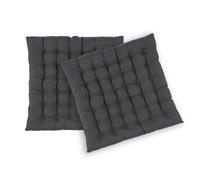 Coussin de siège Risotto, lot de 2 pad concept, 3x40x40 cm