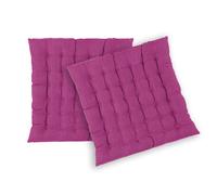 Coussin de siège Risotto, lot de 2 pad concept, 3x40x40 cm