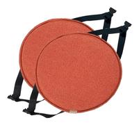 Coussin de siège Rond antidérapant pour Tabouret de Chaise,Coussin de siège de Chaise de Salle à Manger,Coussin de siège Rond pour Tabouret de Chaise(G3,2pc:35cm/13.8in)
