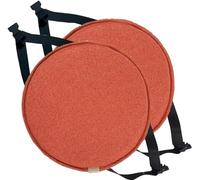 Coussin de siège Rond antidérapant pour Tabouret de Chaise,Coussin de siège de Chaise de Salle à Manger,Coussin de siège Rond pour Tabouret de Chaise (Color : 2, Size : 2pc:30cm/11.8in)