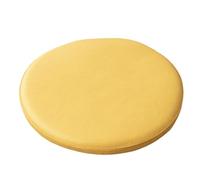 Coussin de Siege Rond avec Fermeture, Coussin de Chaise Interieur Dehoussable, Coussin Assise Memoire de Forme, Base Antidérapante pour Salle à Manger, Bureau (B 45cm/17.7in)