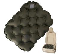 Coussin de siège soufflé : coussin de voyage gonflable compact pour une utilisation en plein air | Tapis d'extérieur rempli d'air ultra léger, support pliable imperméable pour le camping, le trekking