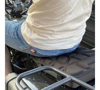 Coussin de siège universel pour VTT - 61 x 36,5 x 26 cm - Accessoires de confort - Tissu Oxford EVA antidérapant - Design réducteur de pression avec structure ventilée - Équipement de soutien à