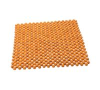 Coussin de Siège Voiture en Bois Perlé, Ventilé et Massant | Voiture et Chaises de Bureau, Ajustement, Coloris Kaki, Design Élégant, Confort D’assise