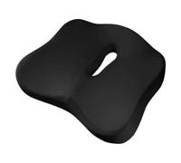 Coussin de Siège Voiture pour Ford Focus St-Line 2005-2022 2023 2024 2025, SièGe Compensé Cale Rehausseur Conducteur Confortable Respirant Antidérapant Accessoires,A/Black