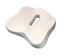Coussin de Siège Voiture pour Ford S-Max Mk1 Smax 2006 2007 2008 2009 2010-2014, SièGe Compensé Cale Rehausseur Conducteur Confortable Respirant Antidérapant Accessoires,D/Beige