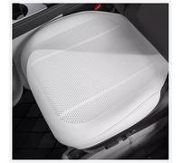 Coussin de Siège Voiture pour Mini Hatch Clubman Countryman Convertible Coupe Roadster Paceman, Protection de Siège Avant Antidérapante et Respirante, Coussin Perforé,B White