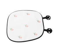 Coussin de Siège Voiture Tulipe en Coton Lin Respirant Toutes Saisons | Installation Facile, Effet Rafraîchissant, Usage Intérieur, Hiver, Chaise ou Voiture