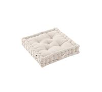 Coussin de Sol 50x50cm Coton Coloris Grège - SOPHIE - ALTOBUY Beige G