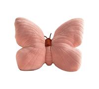 Coussin de sol en forme de papillon - Coussin décoratif en forme de papillon - Coussin lombaire en peluche - Coussin décoratif doux pour canapé, salon, lit, chambre d'enfant, chambre à coucher
