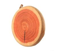 Coussin de sol en peluche avec motif de fruits et impression sur un seul côté, confortable pour une utilisation comme soutien du dos ou de la tête (bois)