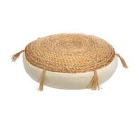 Atmosphera - Coussin de sol design jute Rituality - Diam. 38 m - Beige - Rituality Beige G