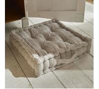 Coussin De Sol Imprimé Rayures Coton 40x40 Cm