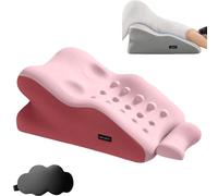 Coussin de Soutien à la Grossesse pour Femmes TAVER DE POSITIONNEMENT Multifonctionnel avec Un Support d'intimité en Mousse de mémoire, Couple Coussin Butt Cushion avec(Pink)