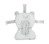 Coussin de Soutien de Bain Doux et Mignon pour bébé, Tapis D'oreiller Flottant Respirant et Réglable pour Baignoire nouveau-né, Enveloppe Parfaitement le Corps de bébé (Motif