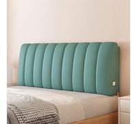 Coussin de soutien lombaire imperméable et amovible - Coussin de dossier pour lits rectangulaires - Idéal pour les lits de jour - Traversin rembourré doux pour un confort ultime et un soutien dorsal