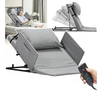 Coussin De Soutien Médical, Dossier De Lit Relevable éLectrique Avec TéLéCommande, Dossier Inclinable RéGlable De 2° à 65°, Pour Personnes âGéEs, BlesséEs Ou Enceintes, 85 X 120 Cm