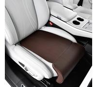 Coussin de Soutien pour Jambes de Siège de Voiture pour Koenigsegg Gemera 2022-2026, Tapis de Repose AntidéRapant, Coussin De Soutien Auto Allongé pour La Conduite,D Coffee