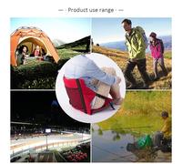 Coussin De Stade Portable - Chaise Pliable Portable avec Coussin - de Chaise Pliante Extérieur pour Pêche Bureau Concerts Bord de Mer Matchs Déplacements