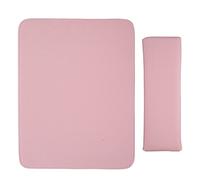 Coussin de support d'accoudoir d'oreiller de main d'art d'ongle doux, ensemble de coussin de main de manucure, tapis de salon de beauté avec matériau PU pour l'art d'ongle, (Rose)