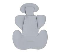 Coussin de support de siège de voiture, insert doux pour siège d'auto pour bébé, support universel pour la tête et le bas du dos pour les sièges d'auto et les poussettes (gris)