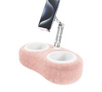 Coussin de support de tablette pour appareils de 4,7 à 33 cm doux et | Snug Support de tablette et de téléphone pour les genoux, base d'oreiller douce, angles réglables, mains libres