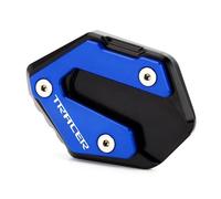 Coussin de support latéral pour moto Pour MT-07 MT-09 Traceur Accessoires De Moto MT07 MT09 Pied Béquille Latérale Rallonge Support Plaque D'extension(TRACER BLUE)
