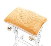 Coussin de Tabouret Bar 3-4cm Epais Mousse à MéMoire | Galette de Chaise avec Attache Antidérapant| Amovible Cuisine Coussin de Siège | pour Jardin, École, Bistro, Intérieur，Extérieur(Q6,25x35cm)