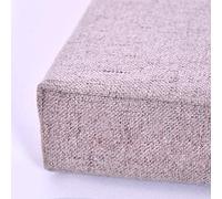 Coussin de Tabouret, Coussin d'assise 40x40cm, rehausseur de Fauteuil carré, Mousse à mémoire de Forme Extra épaisse et Confortable, avec Fermeture éclair, Amovible et Lavable, Universel