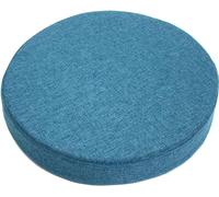 Coussin de tabouret de bar rond - 35,6/40,6 cm/45,7/50,8 cm - Coussin de chaise confortable en mousse à mémoire de forme pour jardin, yoga, méditation et salon (C11, 50,8 x 7,6 cm)