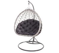 Coussin de tête de chaise suspendue 130x100cm Vert | Coussins pour meubles de jardin | Coussin de sol pour enfants | Coussins pour balançoire suspendue