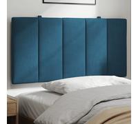 Coussin de Tête de Lit Hanko Rembourré Oreiller Vert Foncé 180 cm Velours vidaXL