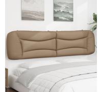 Coussin de Tête de Lit Hvar Gris 180 cm Similicuir vidaXL