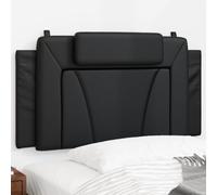 Coussin de Tête de Lit Oreiller Chambre Cappuccino 200 cm Similicuir vidaXL