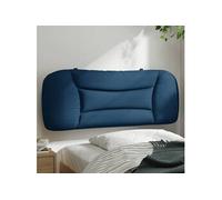 Coussin de Tête de Lit, Oreiller de Lecture avec Fermeture à Glissière, Coussin de Lecture pour Lit Chambre, Bleu 100 374555