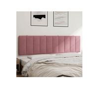 Coussin de Tête de Lit, Oreiller de Tête de Lit avec Bandes Auto-agrippantes, Coussin Rembourré Chambre à Coucher, 374686