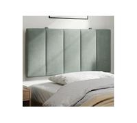 vidaXL Coussin de Tête de Lit, Oreiller de Tête de Lit avec Bandes Auto-agrippantes, Coussin Rembourré Chambre à Coucher, 374655 Vert G