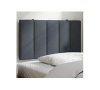 Coussin de Tête de Lit, Oreiller de Tête de Lit avec Bandes Auto-agrippantes, Coussin Rembourré Chambre à Coucher, 374644