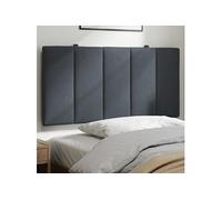 vidaXL Coussin de tête de lit Hanko 374656 Rembourré Velours avec bandes auto-agrippantes