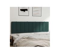 Coussin de Tête de Lit, Oreiller de Tête de Lit avec Bandes Auto-agrippantes, Coussin Rembourré Chambre à Coucher, 374684