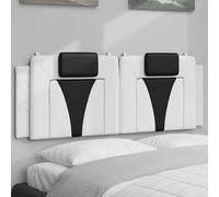 Coussin de Tête de Lit Viana Cappuccino 200 cm Similicuir vidaXL