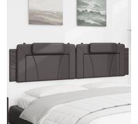 Coussin de Tête de Lit Viana Cappuccino 200 cm Similicuir vidaXL