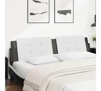 Coussin de tête de lit Zadar Gris 200 cm Similicuir vidaXL