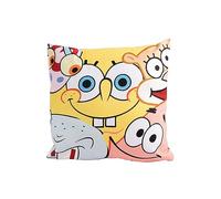 Coussin de tête d'éponge Bob l'éponge - Allover - Coussin décoratif d'assise 30 x 30 cm