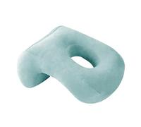 Coussin de tête vers le bas, oreiller de sieste doux et confortable pour le voyage, coussin de massage, oreiller avec repose-bras, coussin de soutien du dos pour bureau, école, bibliothèque