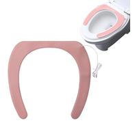 Coussin de toilette chauffant - Tapis de toilettes électrique, chauffant lavable, coussin économe en énergie avec chauffage rapide | Ensemble de confort de salle de bain pour dortoir de bureau à domic