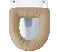 Coussin de Toilette Rembourré | Tapis élastique antidérapant et imperméable | Coussin rembourré pour cuvette standard,Idéal pour convalescence, personnes âgées, handicapés, adultes, usage