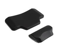 Coussin de top case pour moto et trottinette, Dossier de Moto du Passager Universel pour Aluminium Topcase avec autocollant(3D Style)
