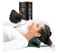 Relaxeur De Cou Chauffant CLIMSOM FLEX - Traction Cervicale Douce Avec Housse Chauffante Déhoussable - 3 Niveaux de Chaleur - Câble et Adaptateur USB Inclus